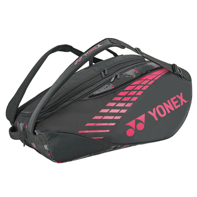 Yonex 22929T Pro Racquet Bag (Black/Persian Red)
