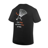 Yonex 2881 Men's Round Neck T-Shirt (Jet Black)