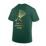 Yonex 2881 Men's Round Neck T-Shirt (Smoke Pine)