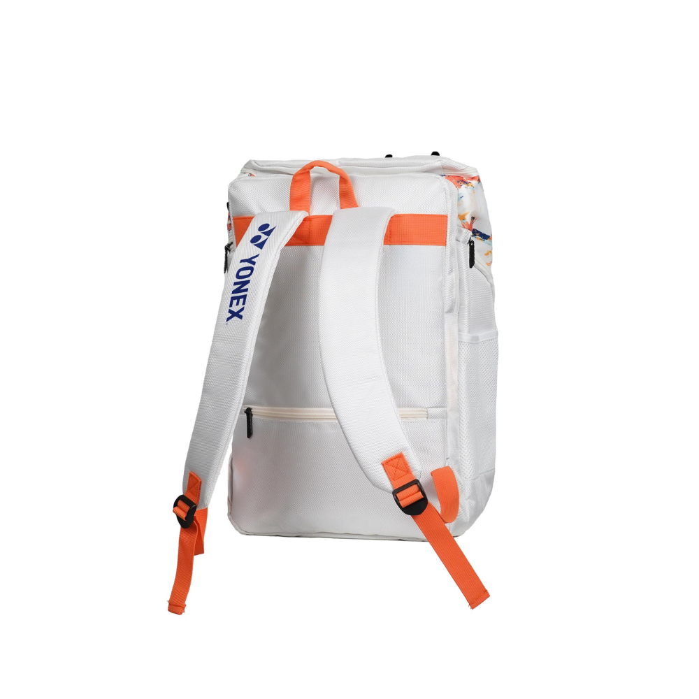 Yonex 524-0712 All Day Backpack (Star White/Nectarine)