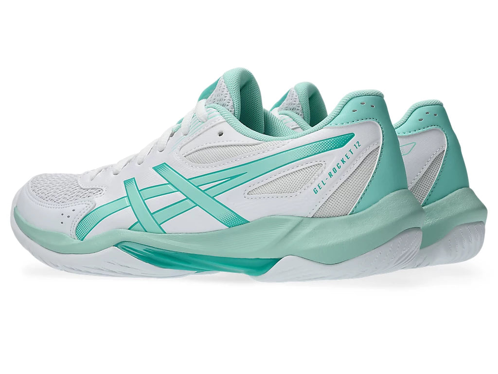 ASICS Gel Rocket 12 WOMEN (White/Fresh Ice)
