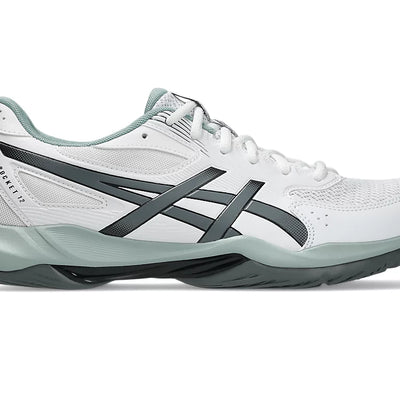 ASICS Gel Rocket 12 WIDE (White/Steel Grey)