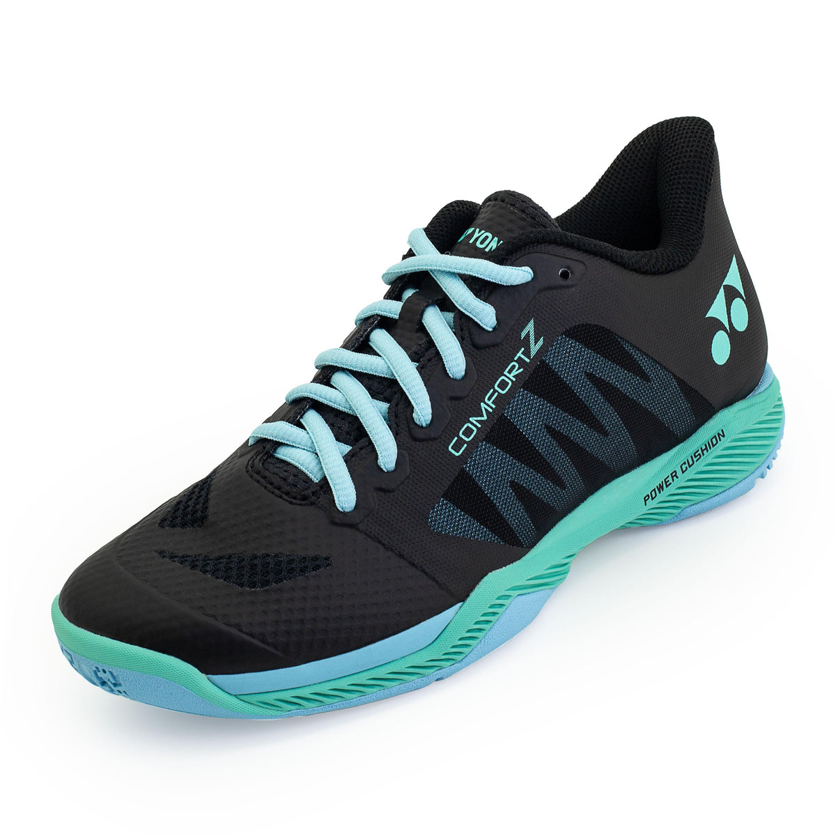 Yonex Power Cushion Comfort Z3 Wide MID (Black Mint) – Titan Badminton