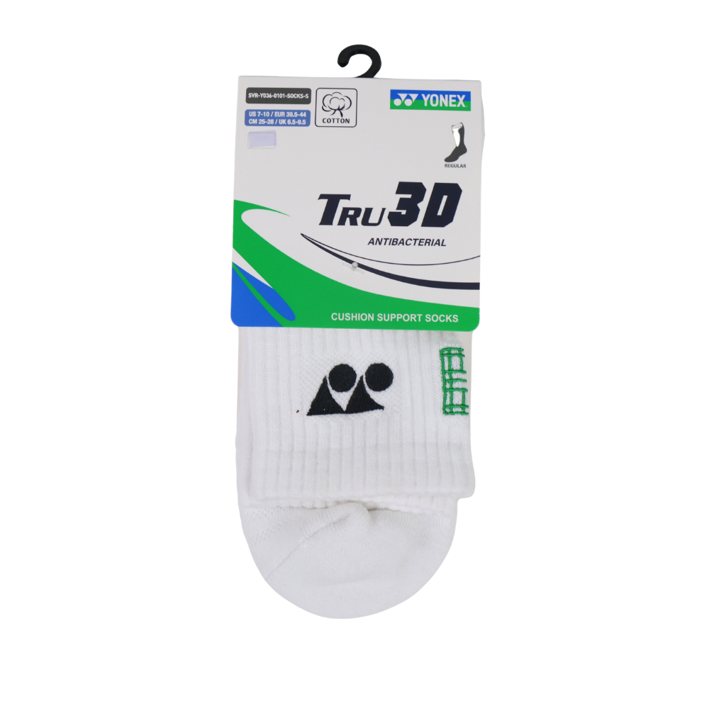 Yonex Men's Socks Y036-0101 White (Courtmat)