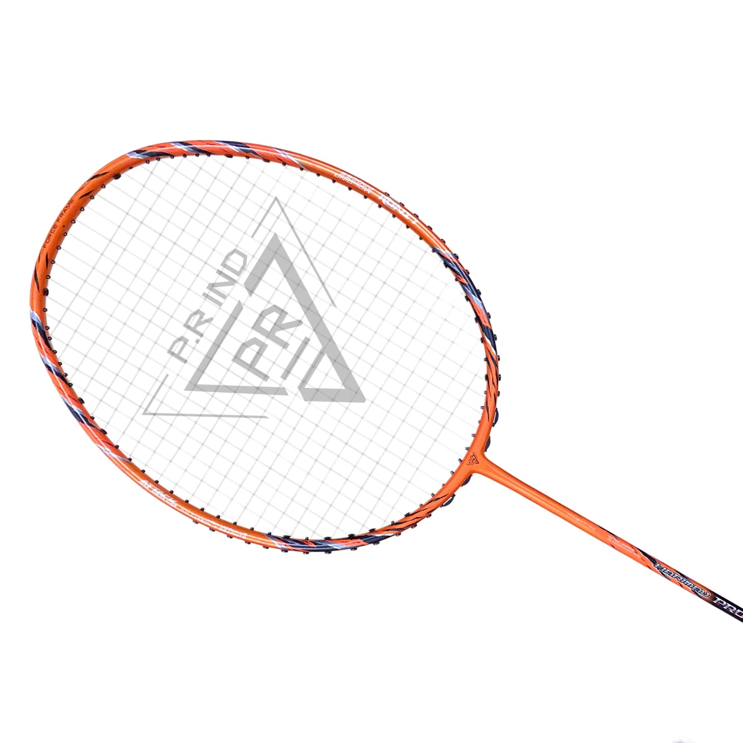 P.R IND Harimau Pro Orange (4U) Badminton Racket