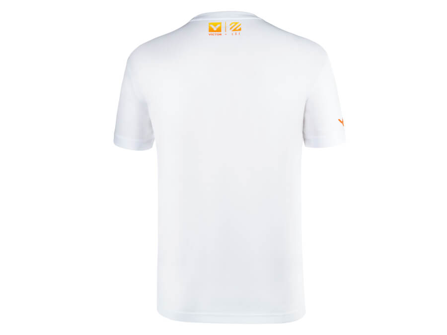 Victor Lee Zii Jia Collection LZJ301 T-Shirt (White)