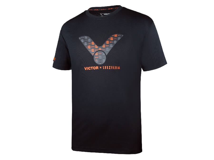 Victor Lee Zii Jia Collection LZJ302 T-Shirt (Black) – Titan Badminton