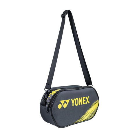 Yonex 0339 Malaysia Open 2025 Sling Bag (Dark Flower Grey/Yellow)