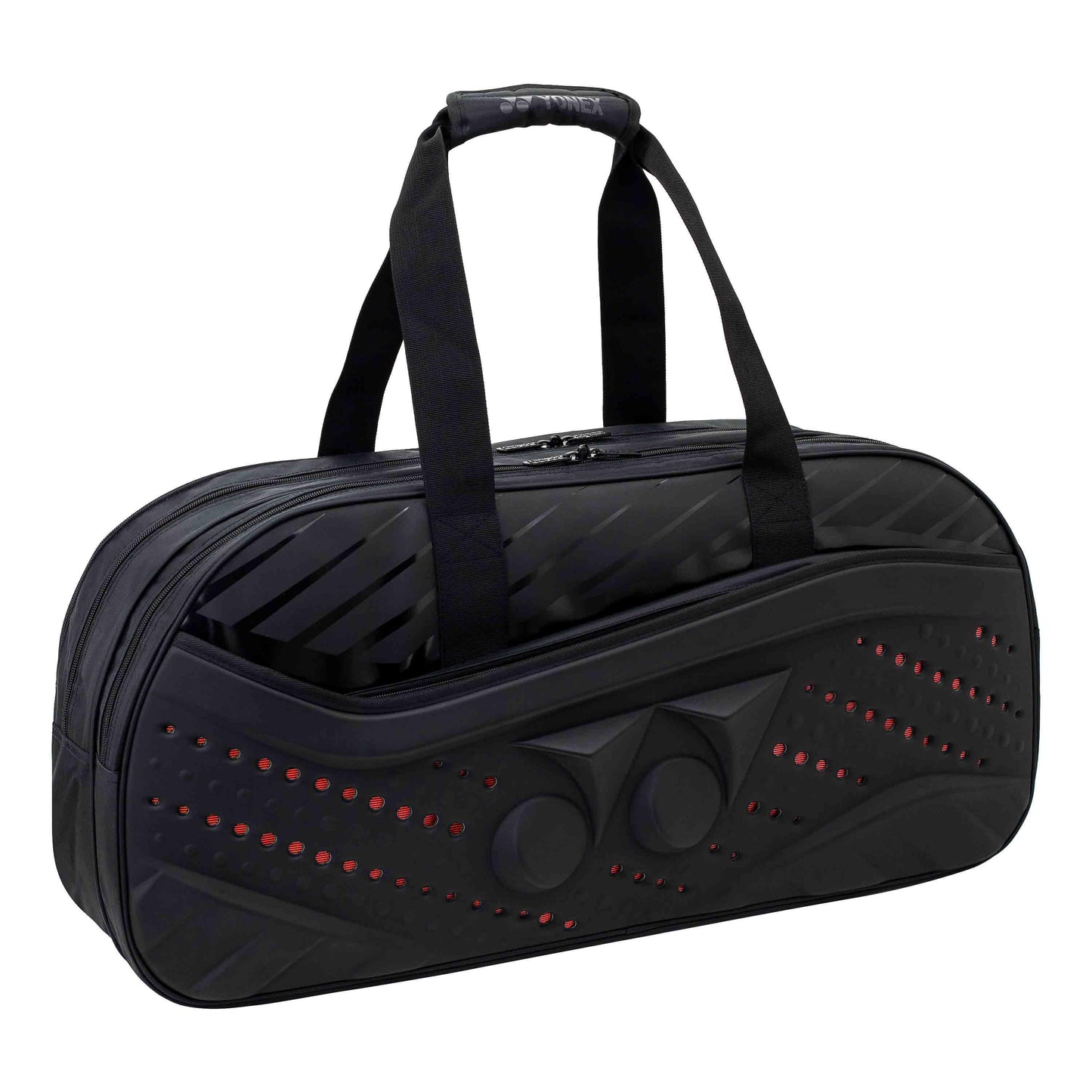 Yonex Signature Black Edition Tournament Bag 2231 (Black/Warm Red)