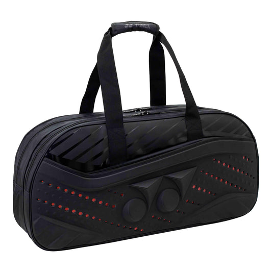Yonex Signature Black Edition Tournament Bag 2231 (Black/Warm Red)