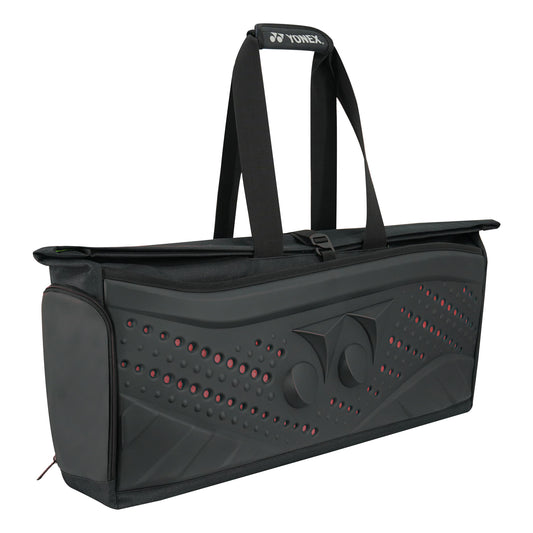 Yonex Signature Black Edition Roll Down Tournament Bag 2231 (Black/Warm Red)