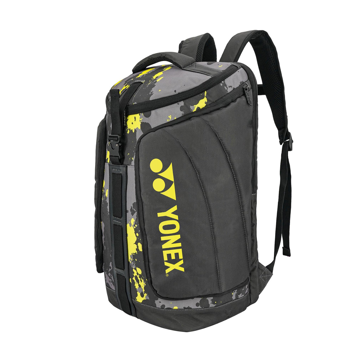Yonex 22912L Pro Backpack (Dark Flower Grey/Yellow) – Titan Badminton