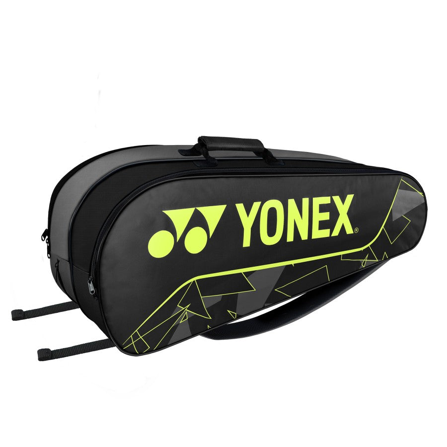 Yonex 2326-T01 (6pcs) Racket Bag (Black/Light Lime)