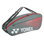 Yonex 23426 CLUB Racquet Bag (Grey/Red)
