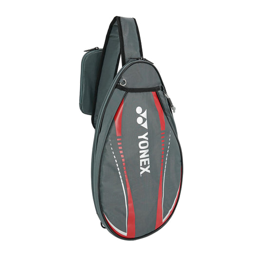 Yonex 23439D CLUB Sling Bag (Grey/Red)