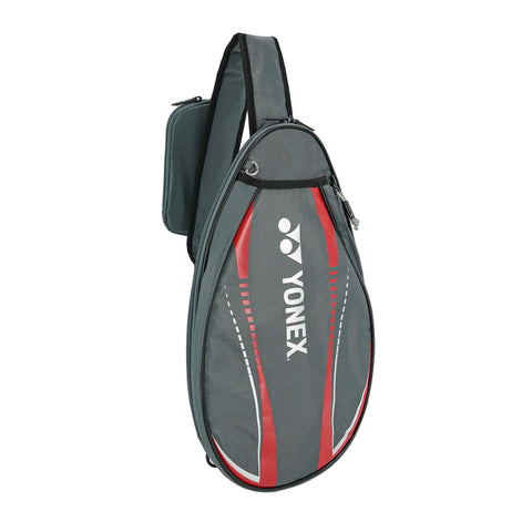Yonex 23439D CLUB Sling Bag (Grey/Red)