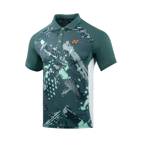 Yonex 2548 Active 33 Men's Polo T-Shirt (Mallard Green)
