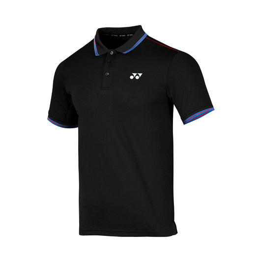 Yonex 2560 Active 33 Men's Polo T-Shirt (Jet Black)
