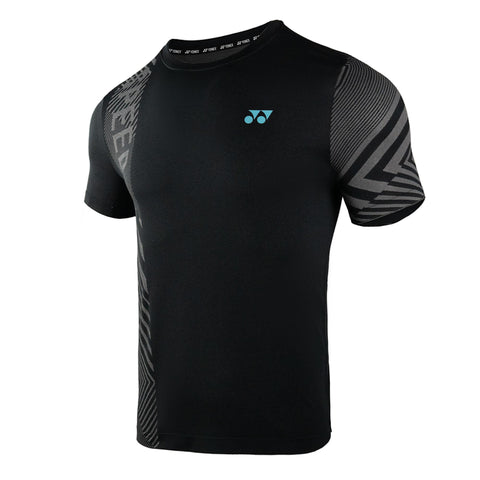 Yonex 2584 Active 33 Men's T-Shirt (Jet Black)