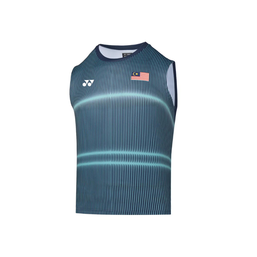 Yonex 26141 Malaysia Master 2026 Sleeveless T-Shirt (Dark Navy)