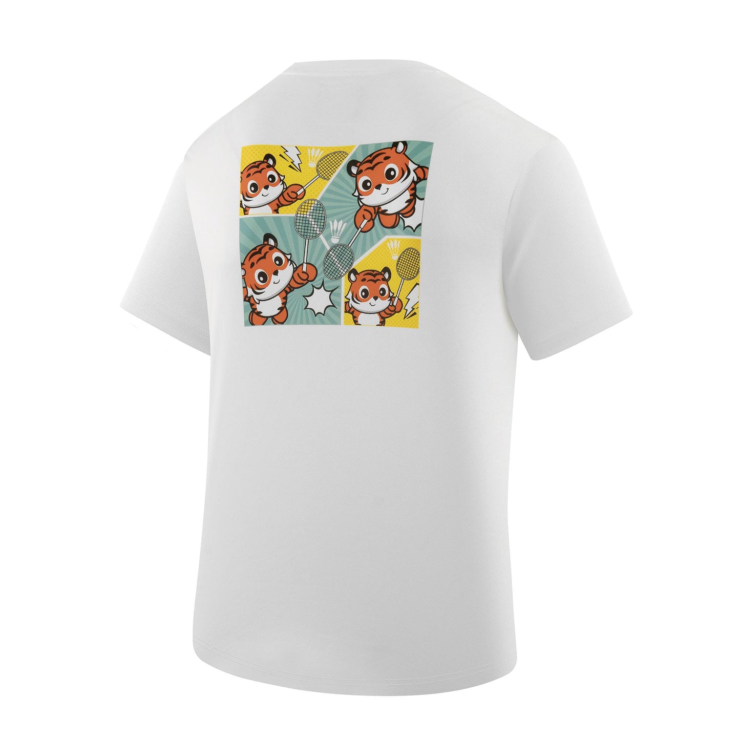 Yonex 2884 Men's Round Neck T-Shirt (White)