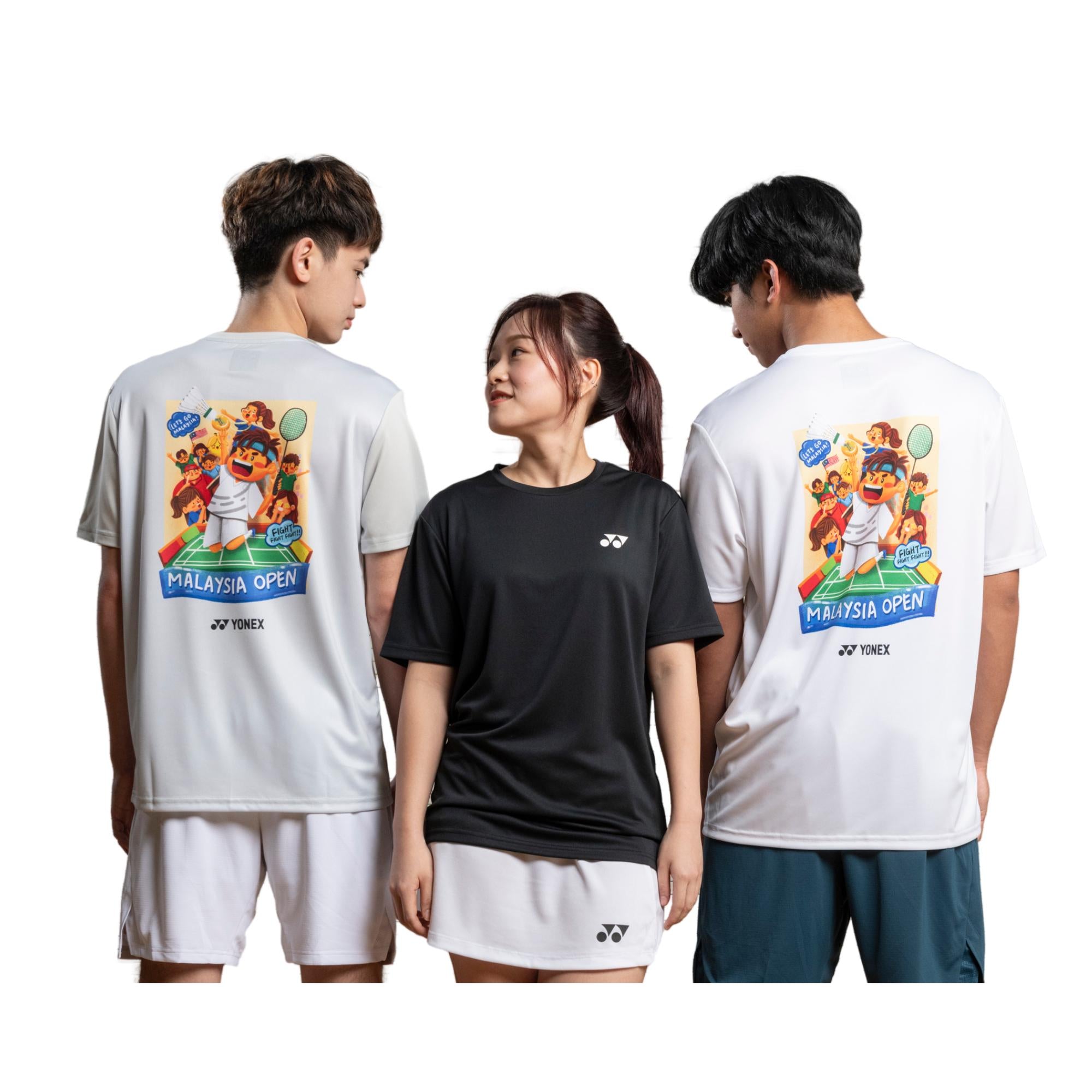 Yonex 2931 Malaysia Open 2025 T-Shirt (Glacier Gray) – Titan Badminton