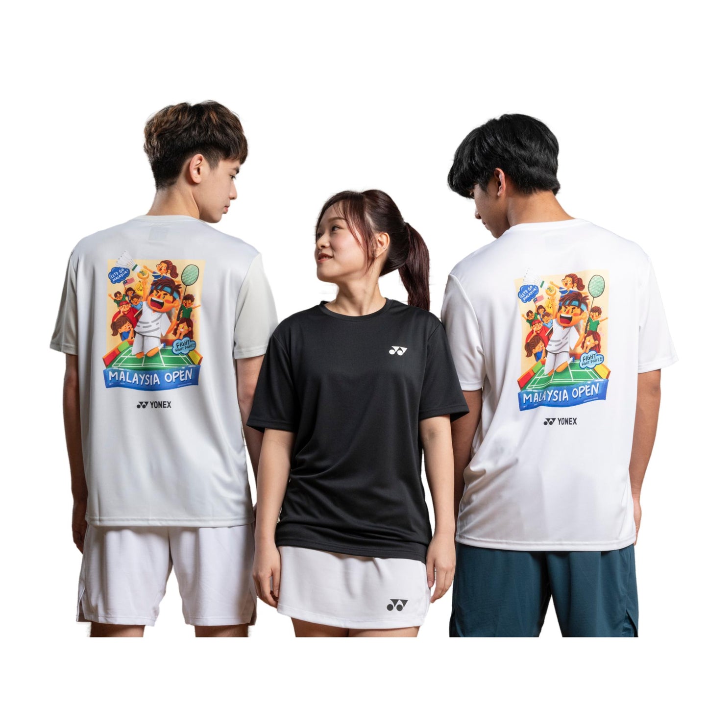 Yonex 2931 Malaysia Open 2025 T-Shirt (White)
