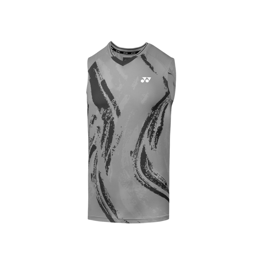 Yonex 2952 Active 34 Men's Sleeveless Shirt (Steel Gray)