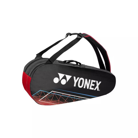 Yonex 324-0226 Racket Bag (Jet Black/Poincian)