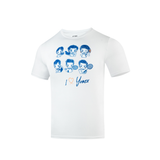 Yonex 3388 World Champ Six Icons Tee (White)
