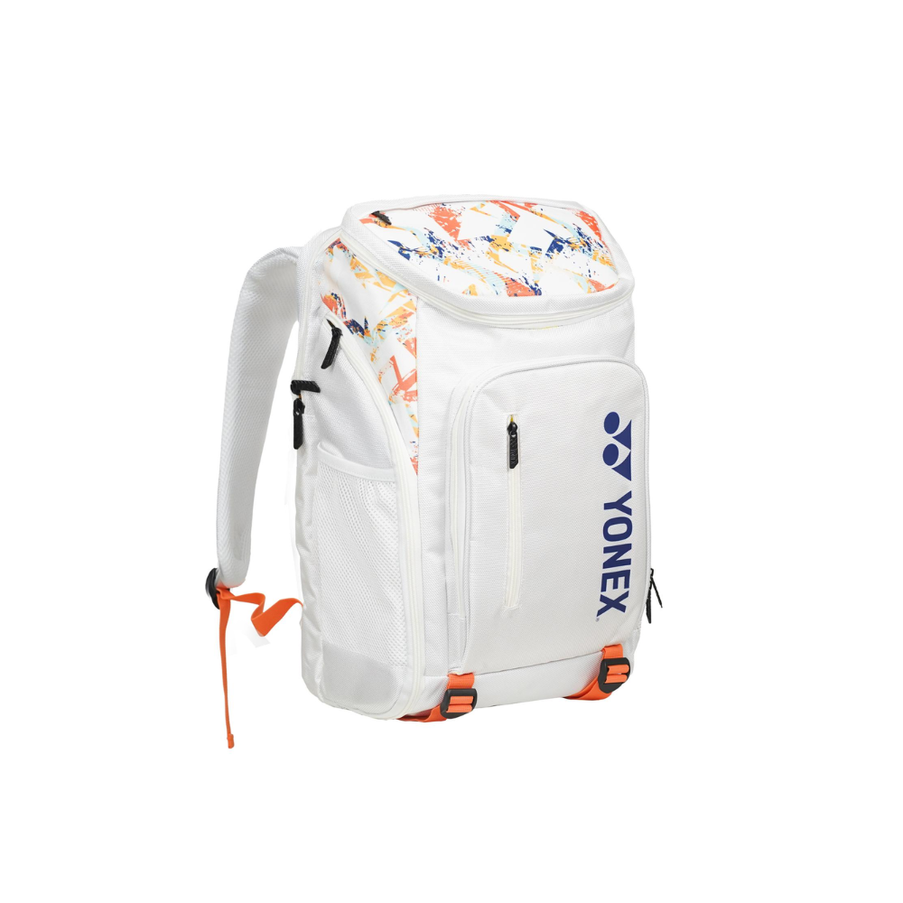 Yonex 524-0712 All Day Backpack (Star White/Nectarine)