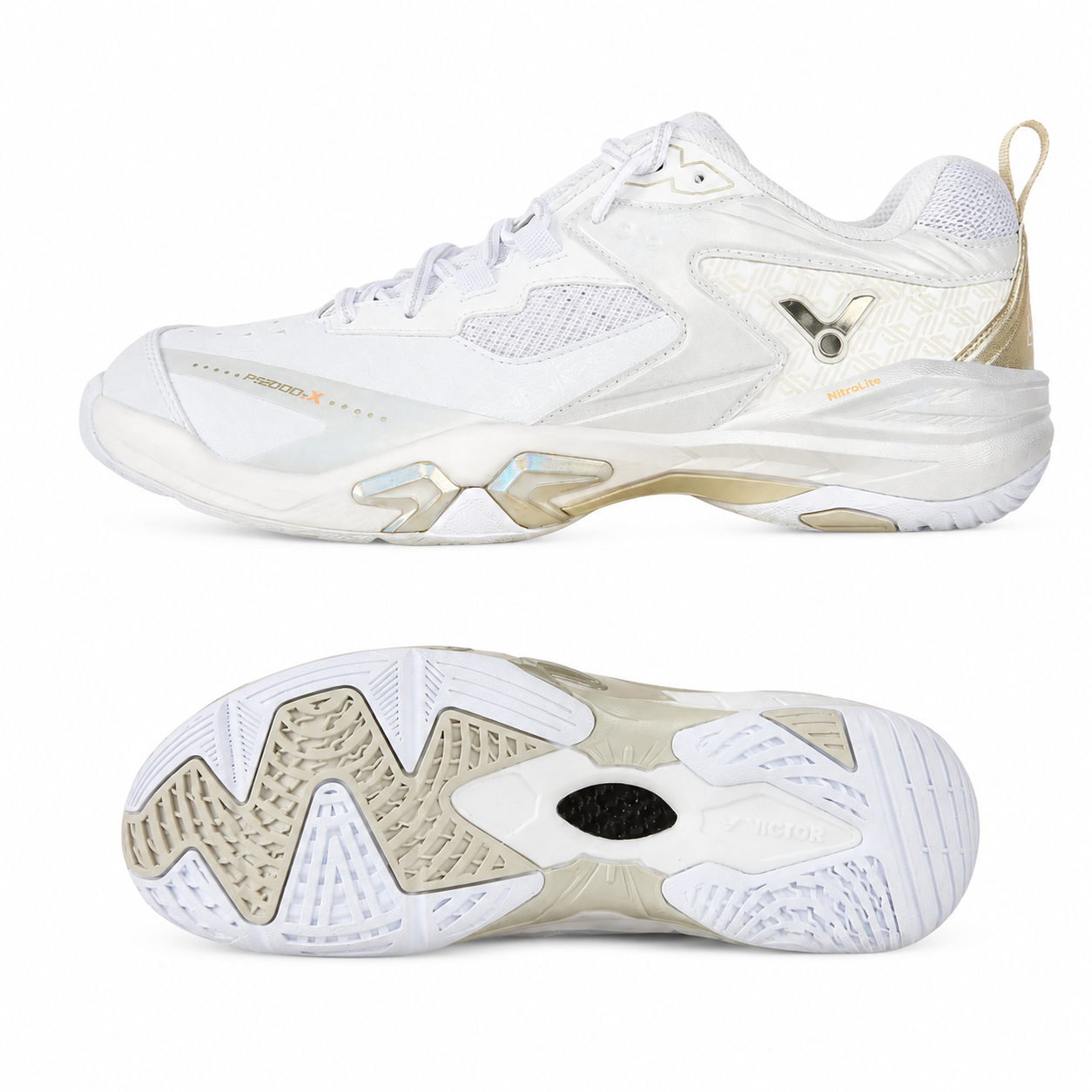 Victor P9200cX 10th Anniversary Shoe (Pearly White)