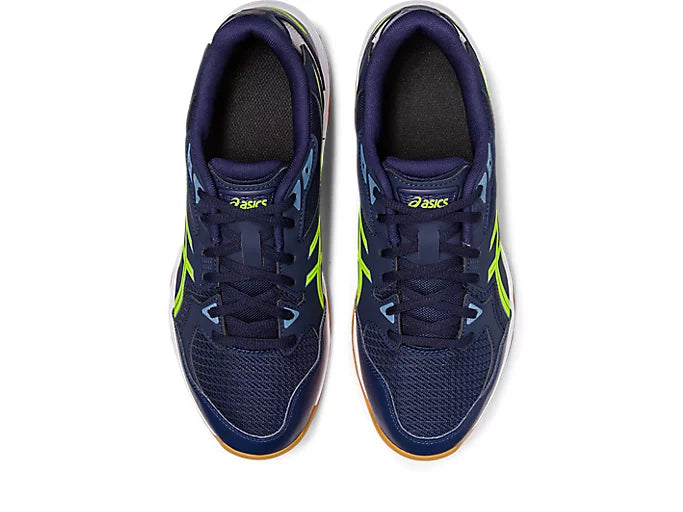 ASICS Gel Rocket 10 WIDE (Midnight/Hazard Green)