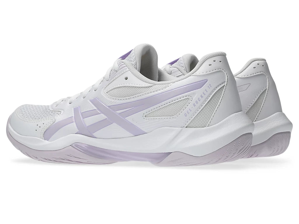 ASICS Gel Rocket 12 WOMEN (White/Dahlia)
