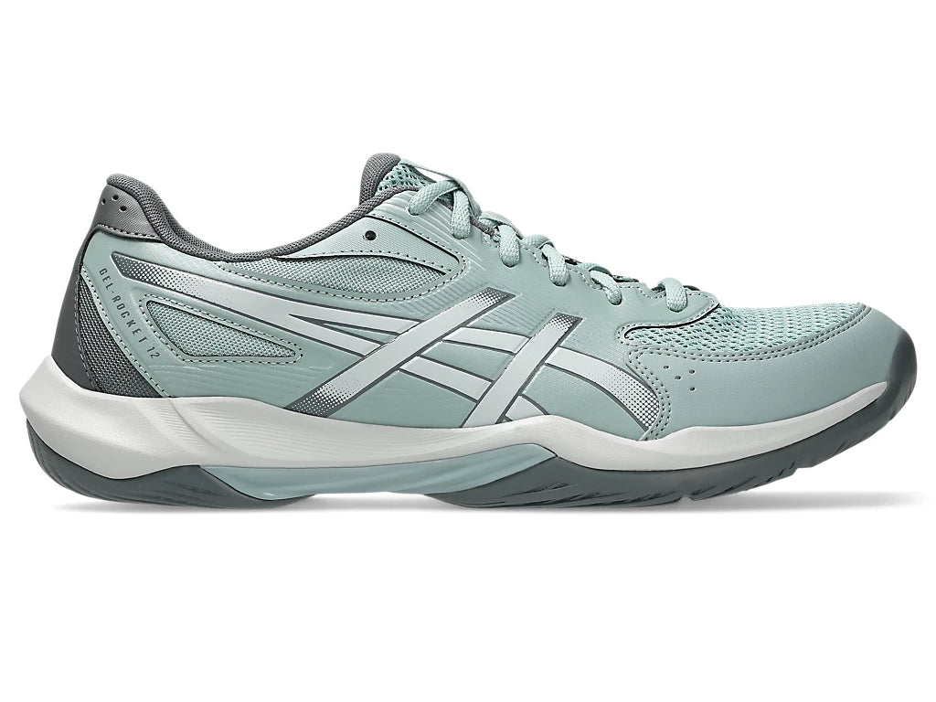 ASICS Gel Rocket 12 WIDE (Ocean Haze/Concrete)