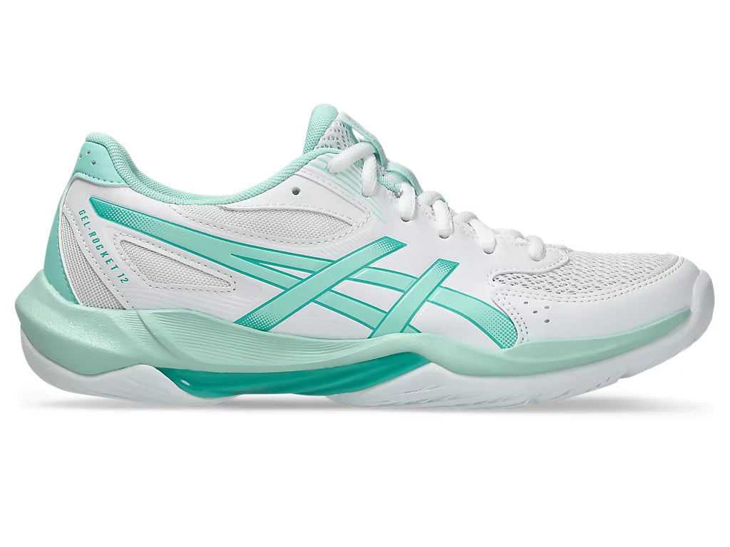 ASICS Gel Rocket 12 WOMEN (White/Fresh Ice)