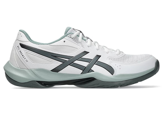 ASICS Gel Rocket 12 WIDE (White/Steel Grey)