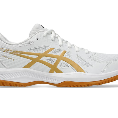 ASICS Upcourt 6 (White/Pure Gold)