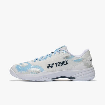 Yonex Power Cushion Cascade Accel 2 WIDE (White/Light Blue) Badminton Shoe