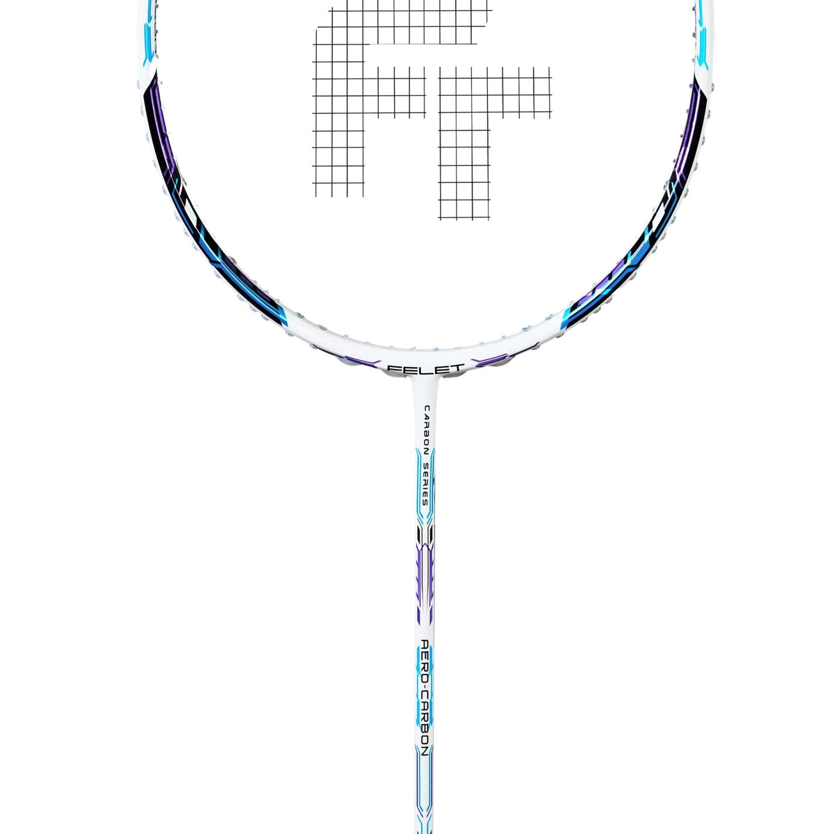 Felet Aero Carbon Snow White (4U) Badminton Racket