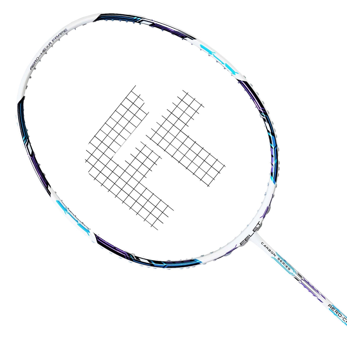 Felet Aero Carbon Snow White (4U) Badminton Racket