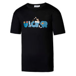 Victor Cartoon T-20047 Shirt (Black)