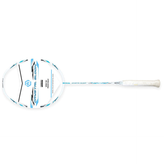 Felet Crystal Bloom White/Blue (4U) Badminton Racket