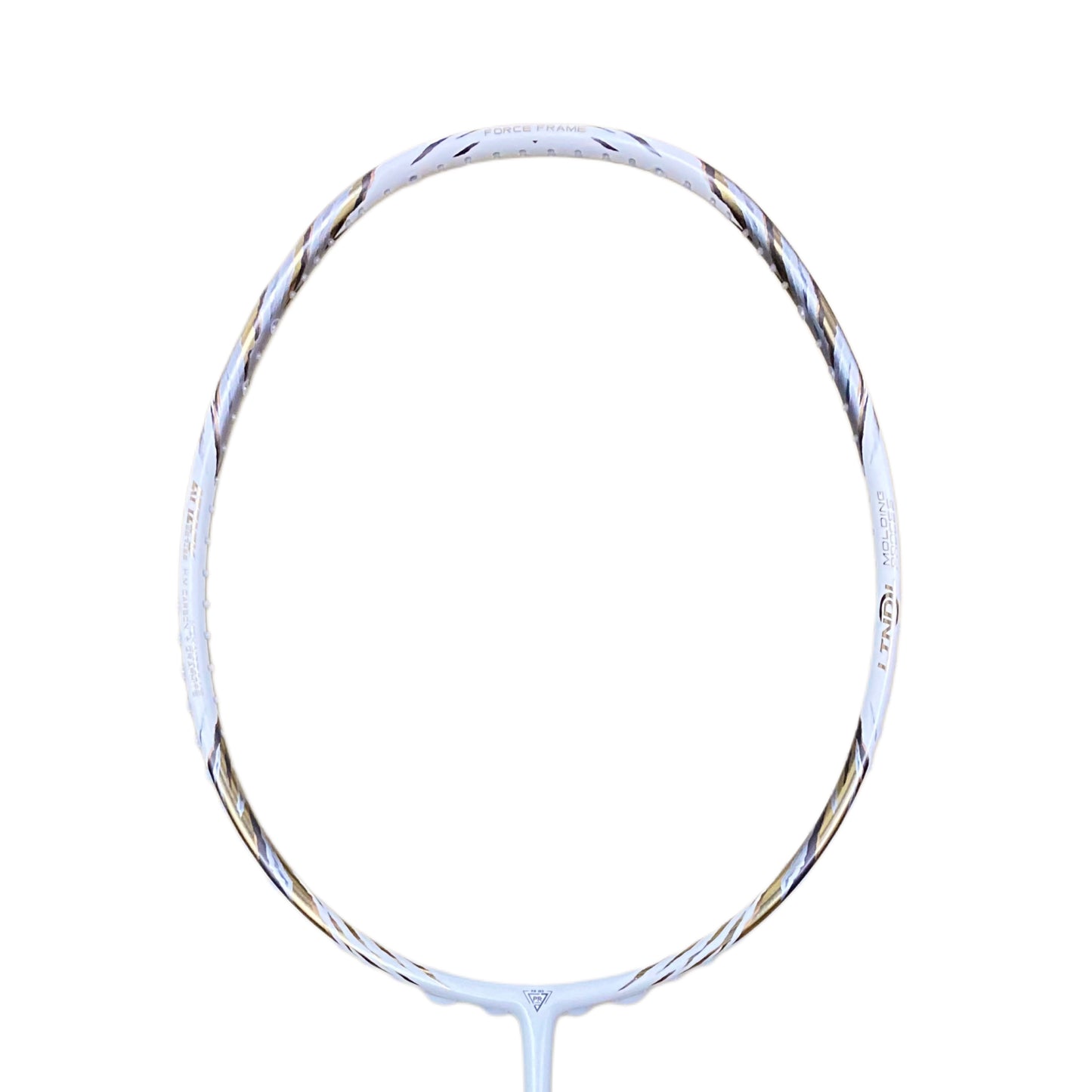 P.R IND Harimau Pro White (4U) Badminton Racket