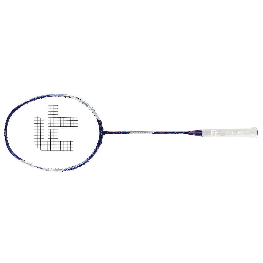 Felet Hypermax (Blue/White) Badminton Racket