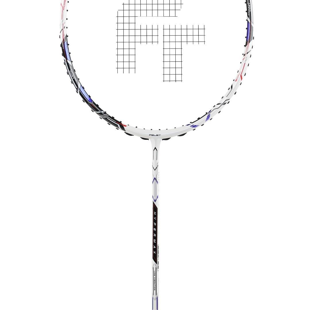 Felet Hypermax (White/Purple) Badminton Racket