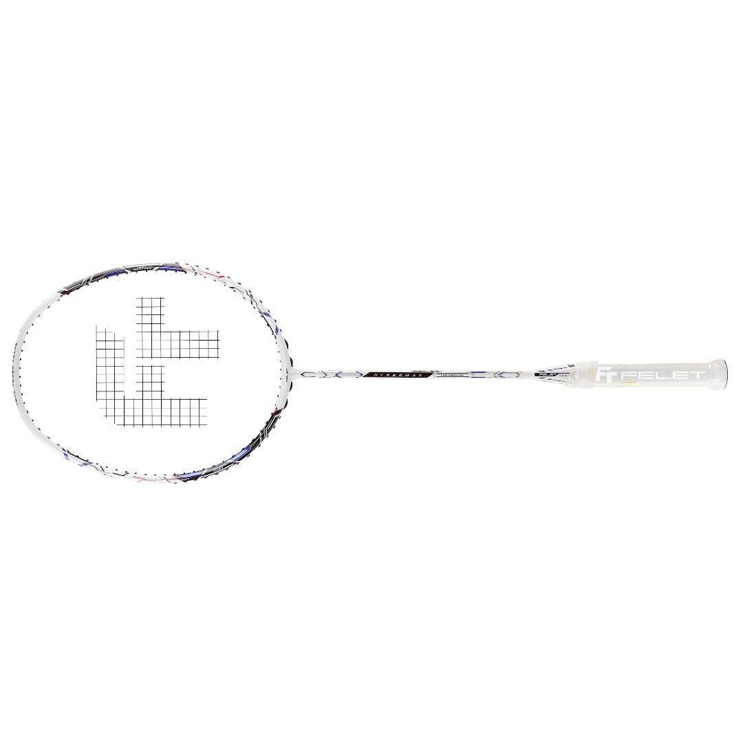 Felet Hypermax (White/Purple) Badminton Racket