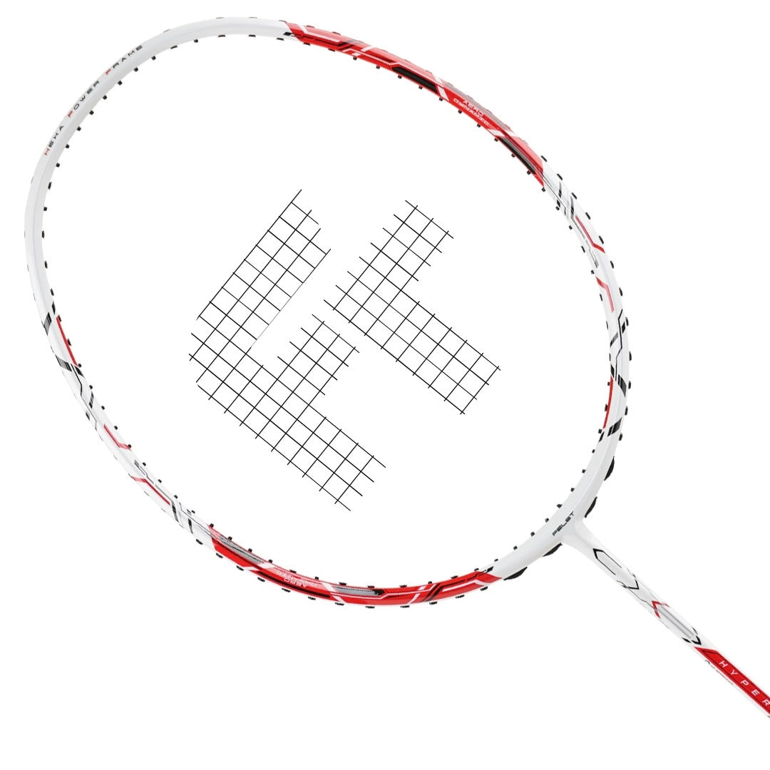 Felet Hypermax (White/Red) Badminton Racket