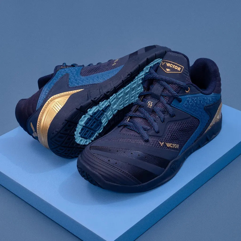 Victor P9200III 55th Anniversary Shoe (Navy Gold) CLEARANCE