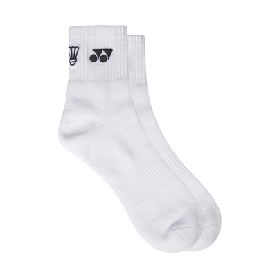 Yonex Men's Socks Y036-0099 White (Shuttlecock)